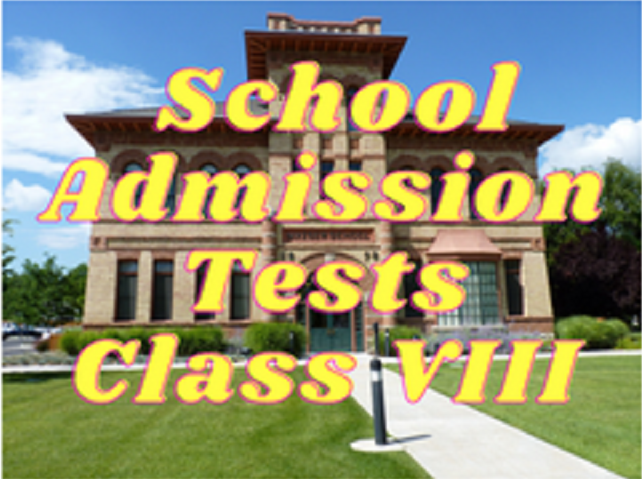 School Admission - Class VIII